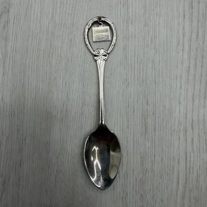 Wyoming State Souvenir Spoon Dangling State Charm